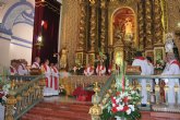 El obispo de la Diócesis de Cartagena preside la concelebración eucarística en honor a Santa Eulalia en el día de su onomástica