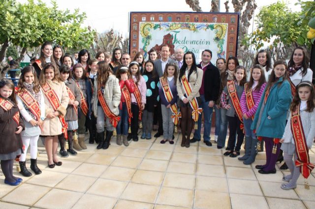 El Alcalde inaugura la Plaza de los Municipios y el Belén de la Federación de Peñas Huertanas - 4, Foto 4