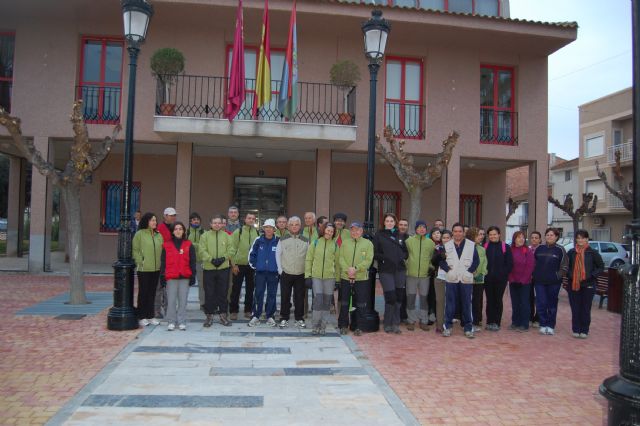 Más de una treintena de alguaceños participan en una marcha senderista en el municipio - 2, Foto 2