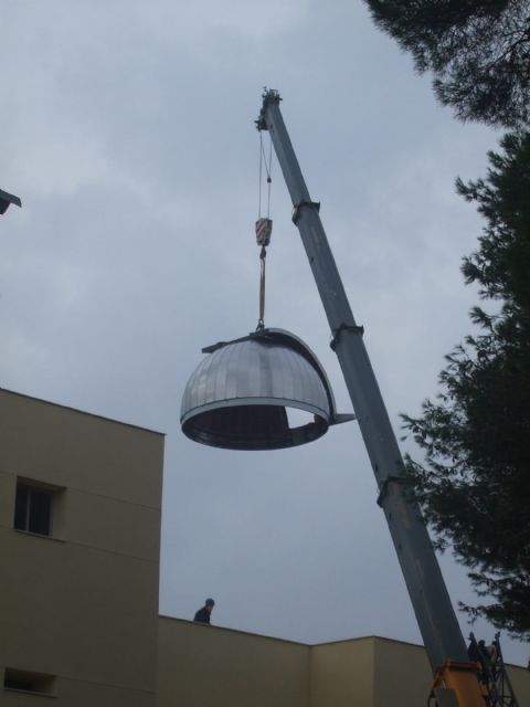 Instaladas las dos cúpulas del Observatorio Astronómico de Canteras - 3, Foto 3
