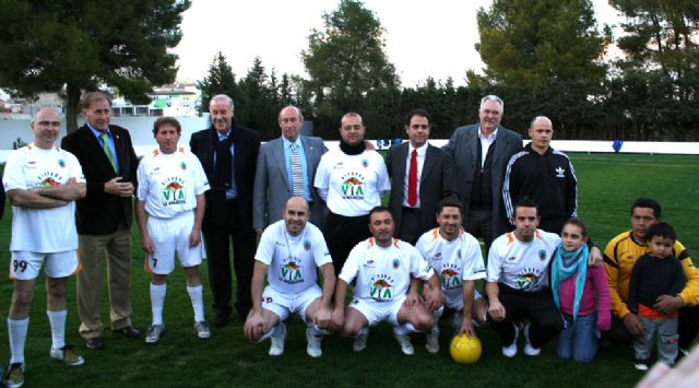 Del Bosque inaugura el nuevo campo de ftbol de csped natural del Complejo Deportivo El Almarjal 'Javier Miñano Espn' - 7