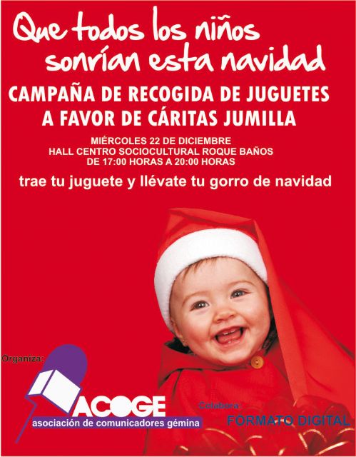 ACOGE organiza una recogida de juguetes para lograr que ´Todos los niños sonrían esta Navidad´ - 1, Foto 1