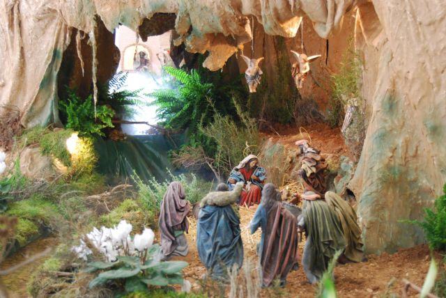 Los vecinos de Fuente Álamo ultiman detalles para la inauguración de su Belén Municipal - 2, Foto 2