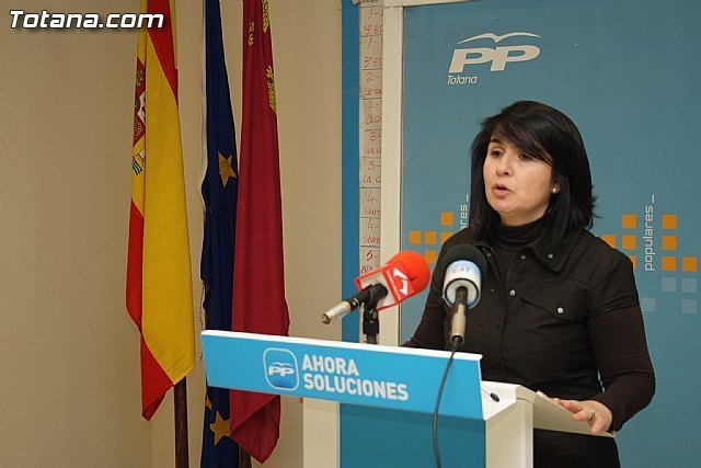 La portavoz del PP, Isabel María Sánchez, en una foto de archivo / Totana.com, Foto 1