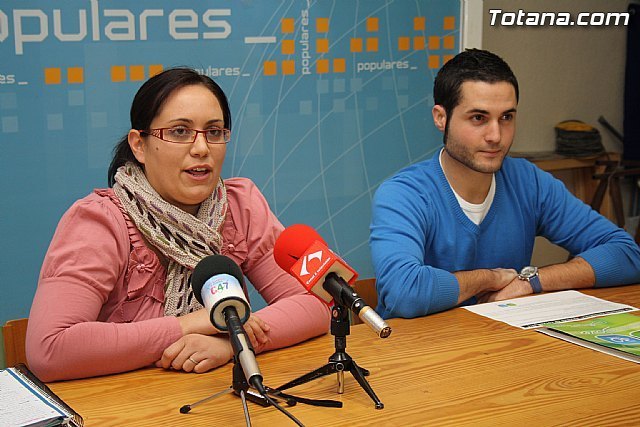 La Secretaria General de NNGG, Concepción Blázquez, en una foto de archivo / Totana.com, Foto 1