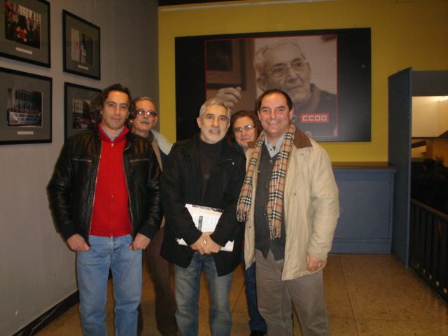 Un Grupo de alhameños de IU viaj hasta Madrid para asistir al acto de presentacin de su alternativa social y de izquierdas, Foto 2