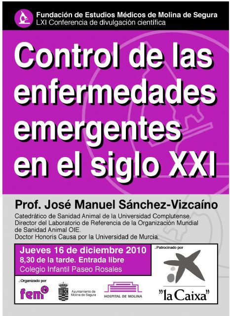 Conferencia de divulgación científica sobre el control de las enfermedades emergentes - 1, Foto 1