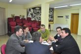Los responsables socialistas de la Vega Media fijan, junto a Begoña Garca Retegui, una hoja de ruta para el futuro de la comarca