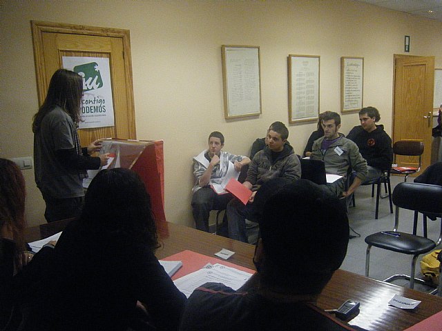 Celebrada la II Conferencia de Estudiantes de la UJCE en la Región de Murcia, Foto 1