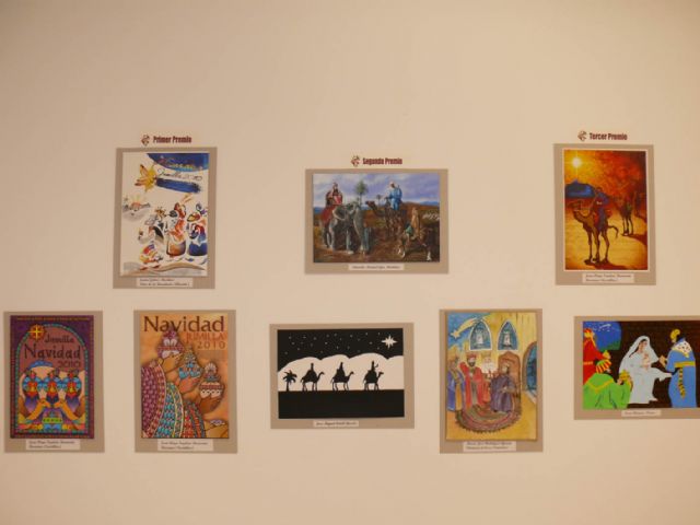 Un total de 53 obras se presentaron al VI concurso de cartel de Navidad de este año - 1, Foto 1