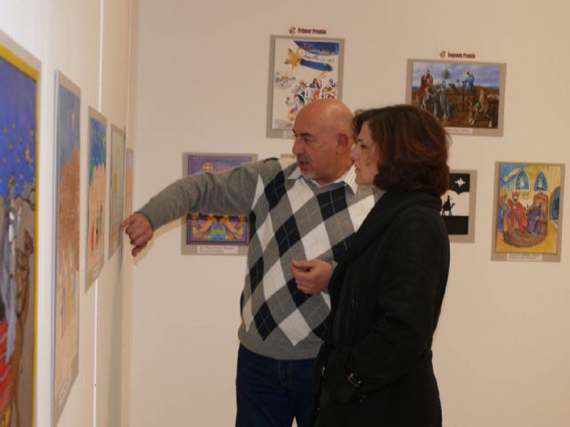 Un total de 53 obras se presentaron al VI concurso de cartel de Navidad de este año - 2, Foto 2