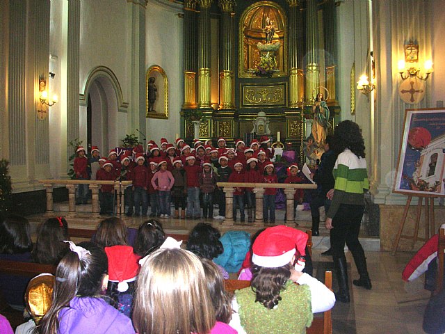 Unos 200 niños participan en el III Certamen Escolar de Villancicos de Santomera - 2, Foto 2