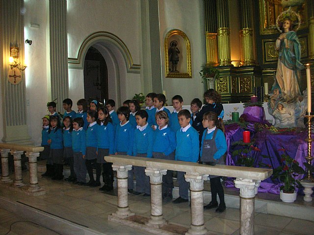 Unos 200 niños participan en el III Certamen Escolar de Villancicos de Santomera - 4, Foto 4