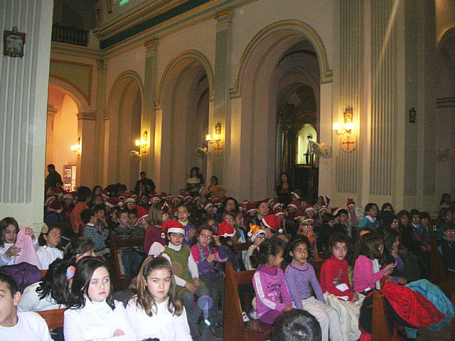 Unos 200 niños participan en el III Certamen Escolar de Villancicos de Santomera - 5, Foto 5