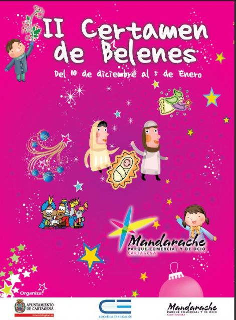 El Colegio Mediterráneo de La Manga, ganador el II Concurso de Belenes - 1, Foto 1