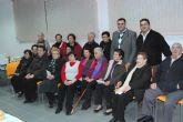 El alcalde de Totana y el concejal de Bienestar Social felicitan la Navidad a los usuarios del Centro de Personas Mayores de Paretón-Cantareros