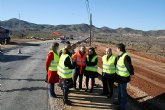 Obras Pblicas agiliza las comunicaciones en el Campo de Cartagena entre las poblaciones de Las Palas y Tallante