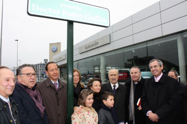 Una avenida de Murcia lleva desde el hoy el nombre de Doctor Pedro Guillén - 2, Foto 2