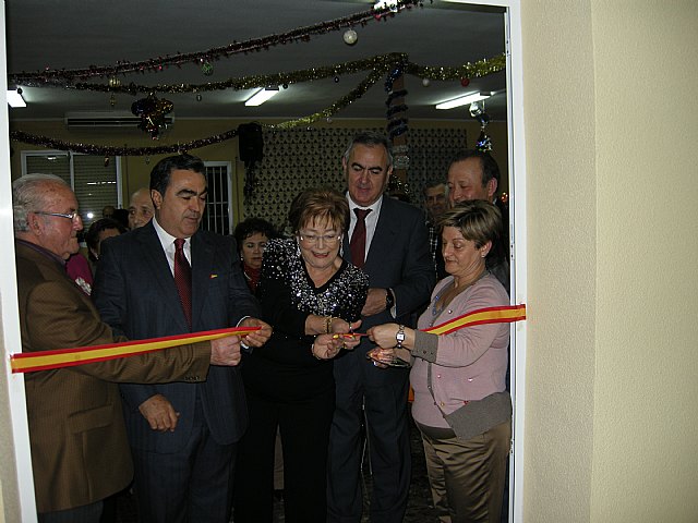 El delegado del Gobierno y el alcalde de Calasparra inauguran las obras de ampliación del Centro Social y Cultural de la Tercera Edad - 1, Foto 1