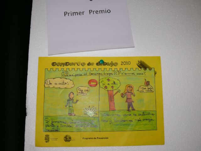 Un total de 115 dibujos se presentaron al concurso bajo el lema 'prevención de drogas y hábitos de vida saludables' - 2, Foto 2