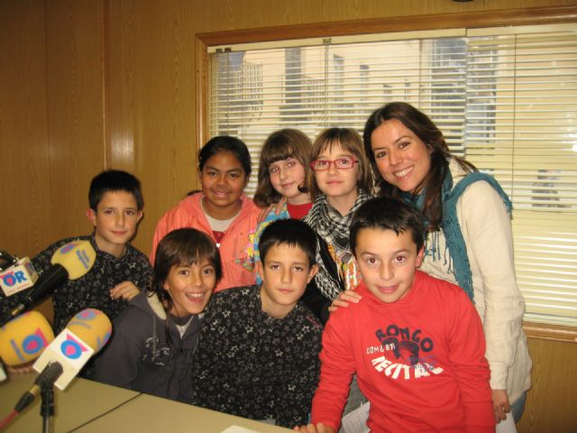 Escolares del Colegio Giner de los Ríos ponen voz al spot publicitario del Proyecto Yecla Valora - 1, Foto 1