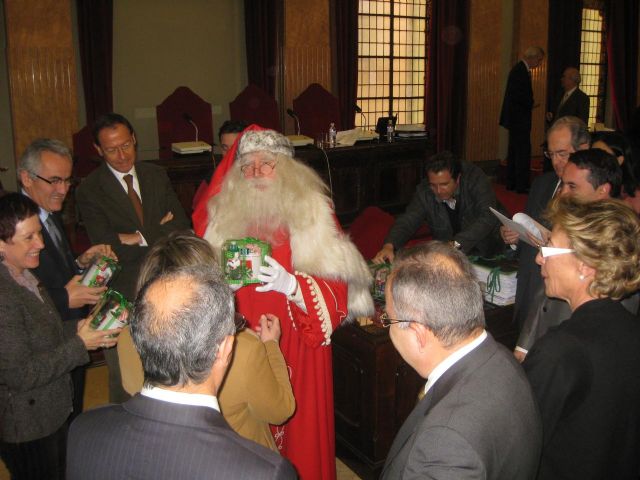 Papá Noel visita el Pleno - 1, Foto 1