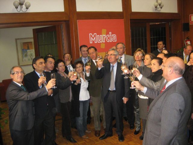 El Alcalde de Murcia y los concejales brindan por la Navidad - 1, Foto 1