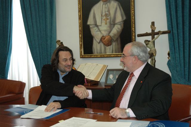 La UCAM firma un convenio de colaboración con la Fundación Valle de Ricote - 1, Foto 1