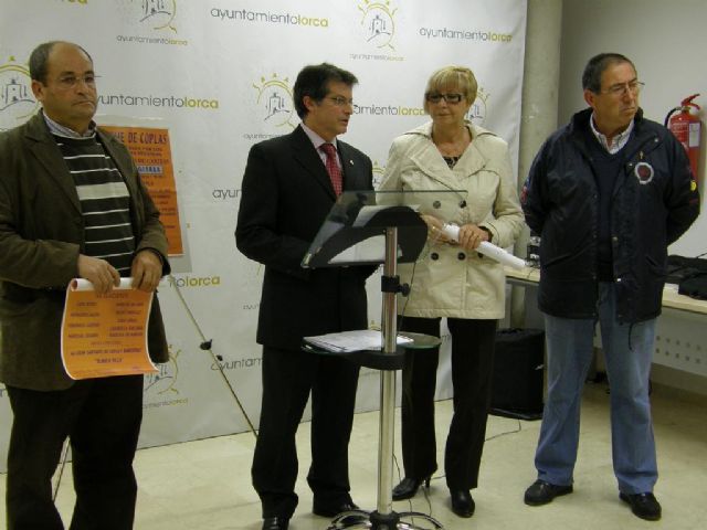Los alcaldes pedáneos y de barrio de Lorca organizan una gala de coplas a beneficio de Cáritas - 1, Foto 1