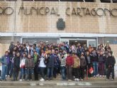 El programa Colegas clausura sus actividades celebrando la victoria del Cartagena