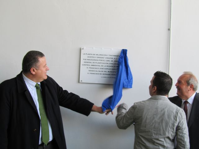 Inaugurada en La Unión la nueva planta de tratamientos de aceites para biodiésel - 1, Foto 1
