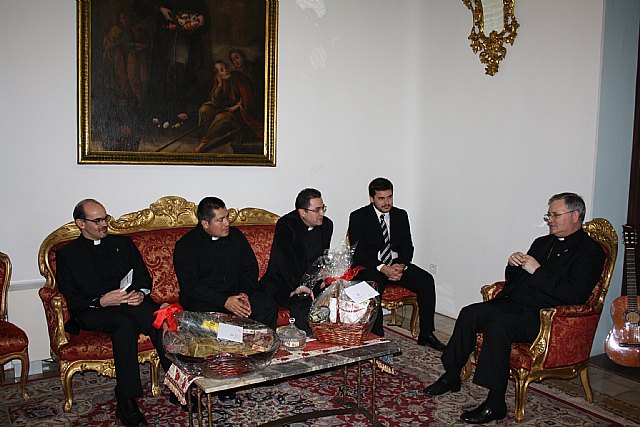 El Seminario Diocesano Misionero Redemptoris Mater de la Diócesis de Cartagena felicita la Navidad al Mons. Lorca Planes - 1, Foto 1