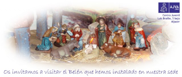 AJVA vuelve a instalar su Belén en Aljucer, en su centro juvenil, ambientado en edificios históricos murcianos - 2, Foto 2