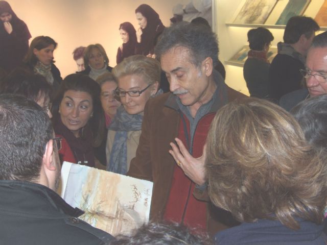 Pedro Cano muestra sus cuadernos de Viaje en el MUCAB - 2, Foto 2