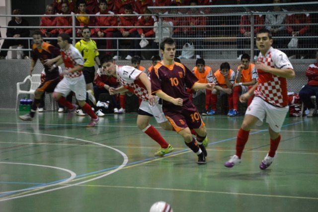 Éxito del juvenil Jonathan Lombardo, del Club Fútbol-Sala Capuchinos, con la Selección Murciana, Foto 4