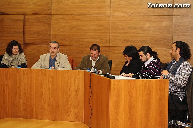 El grupo socialista en una foto del Pleno / Totana.com, Foto 1