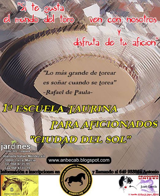1ª Escuela Taurina para aficionados Ciudad del Sol - 1, Foto 1