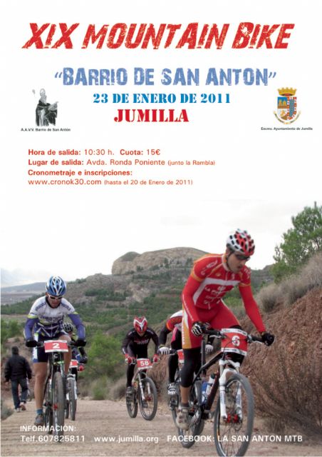 Todo preparado para la XIX Mountain Bike Barrio San Antón que se celebra el próximo 23 de enero - 2, Foto 2