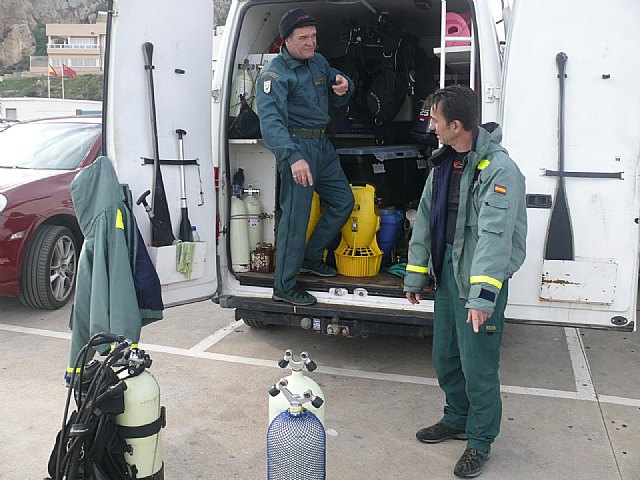 Continua la busqueda del buceador desaparecido en Águilas - 1, Foto 1