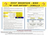Todo preparado para la XIX Mountain Bike Barrio San Antón que se celebra el próximo 23 de enero