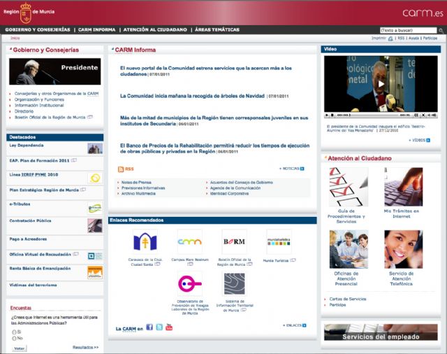 El nuevo portal de la Comunidad estrena servicios que la acercan más a los ciudadanos - 1, Foto 1