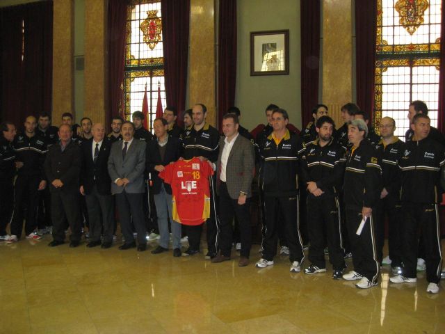 El Alcalde da la bienvenida a la Selección Española de Balonmano - 3, Foto 3