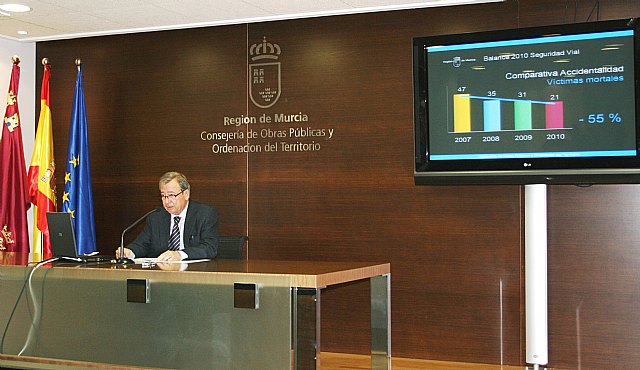 Obras Públicas eliminó 32 puntos negros de la Red de Carreteras de la Comunidad en 2010 - 1, Foto 1