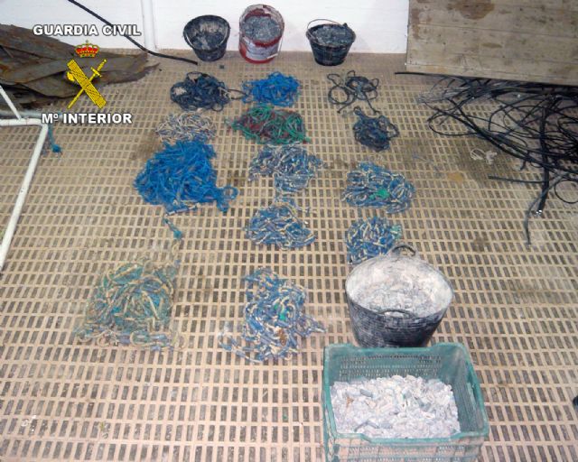 La Guardia Civil desmantela un grupo de jóvenes dedicados a la sustracción de plomo a redes de pescadores - 2, Foto 2