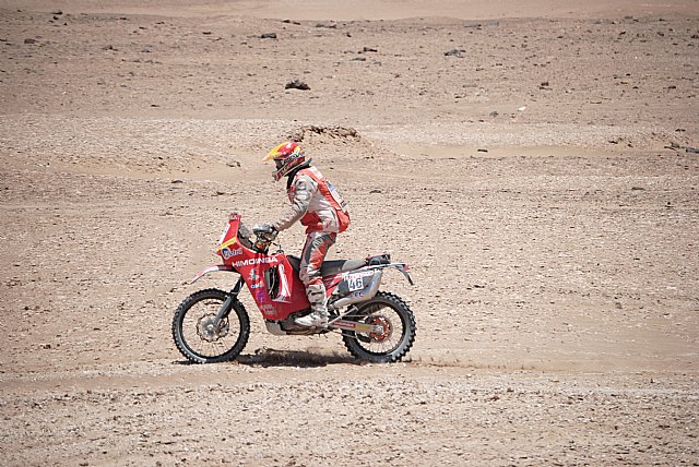 Miguel Puertas se ha visto perjudicado a consecuencia de una avería en su moto antes de tomar la salida de la especial - 1, Foto 1