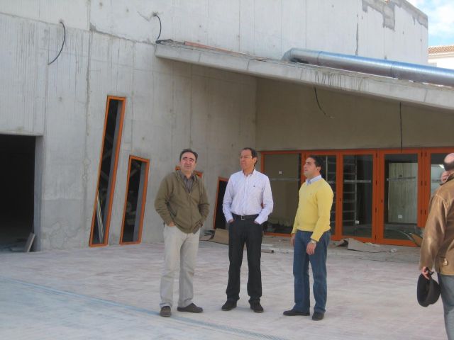 El Alcalde Cámara visita las obras del nuevo Centro Municipal de Guadalupe, que contará con una escuela de música - 2, Foto 2