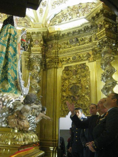 Los nuevos alumnos de la AGA se presentan a la Fuensanta - 1, Foto 1