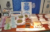 La Policía Nacional desarticula un grupo organizado especializado en el tráfico de estupefacientes