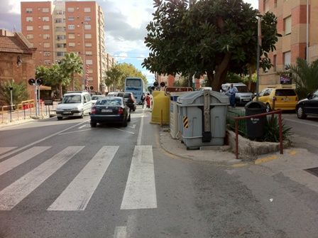 CiudaLor pedirá responsabilidades al ayuntamiento en caso de atropello en el paso de peatones de la Alameda de Cervantes - 3, Foto 3