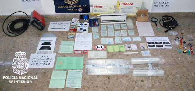 La Policía detiene al máximo responsable de un grupo organizado dedicado al robo de vehículos en Murcia - 4, Foto 4
